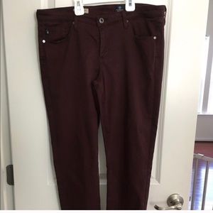 Burgundy AG Stevie Ankle 31R